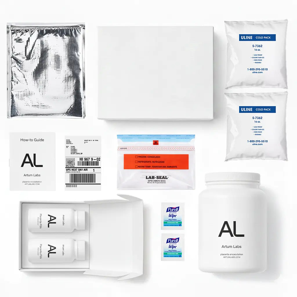 Placenta Encapsulation with Ship-Back Kit Service
